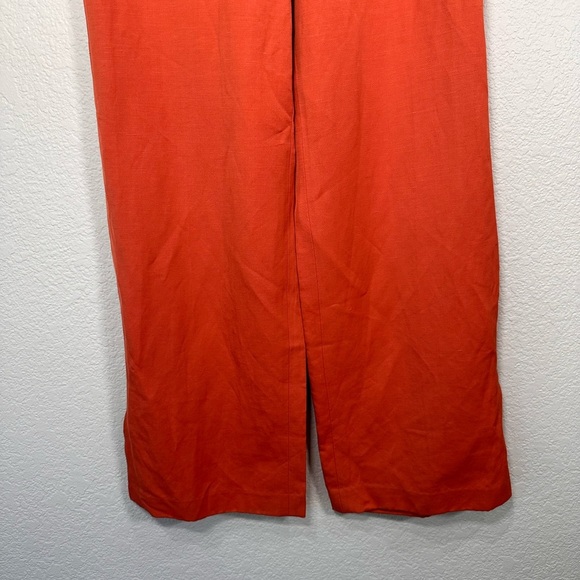 Theory Joliet Linen Blend Women's Pants 2 - Picture 4 of 10